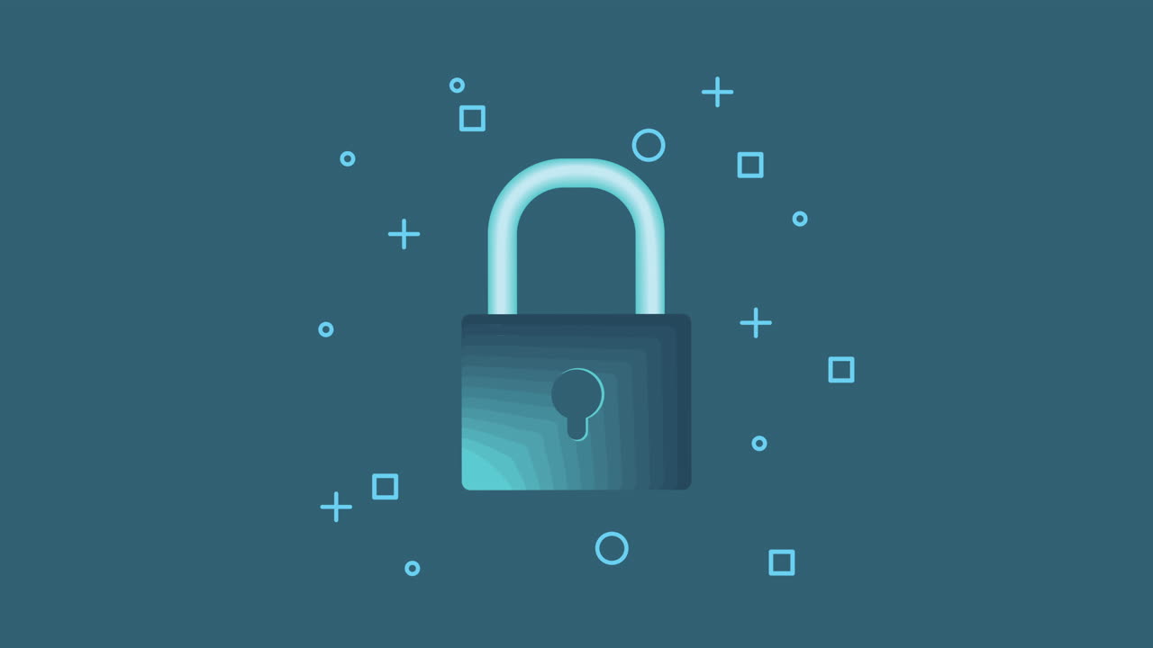 Secure Lock Illustration