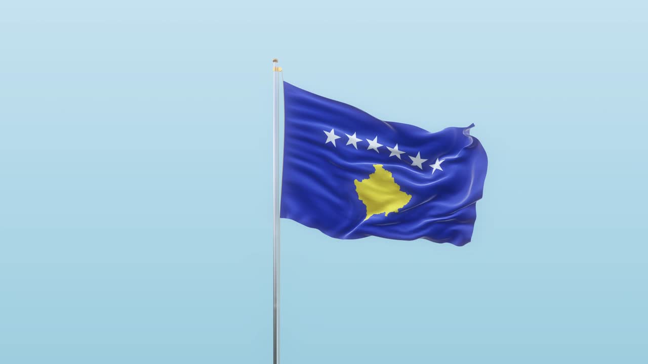 코소보 발은 알파와 배경이 다른 각도에서 움직입니다.