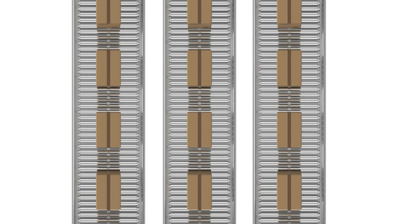 paquetes en el centro de envío