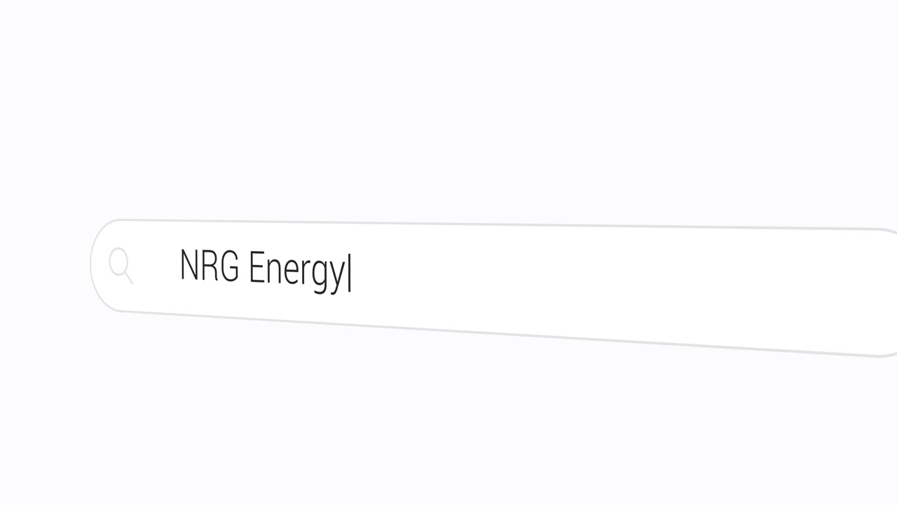 Søger efter NRG Energy på søgemaskinen.