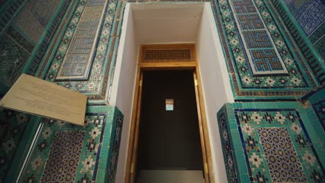 사마르칸드 시 shahi zinda mausoleums 이슬람 건축 2 of 51