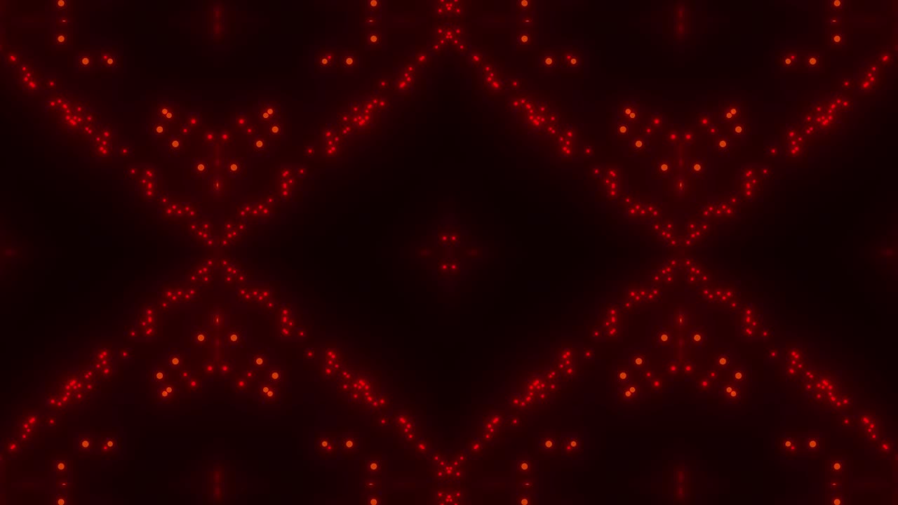 추상적인 네온 빛 패턴