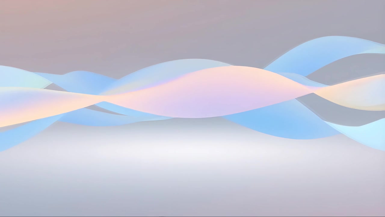 Minimal Abstract Wave Motion Background 4K