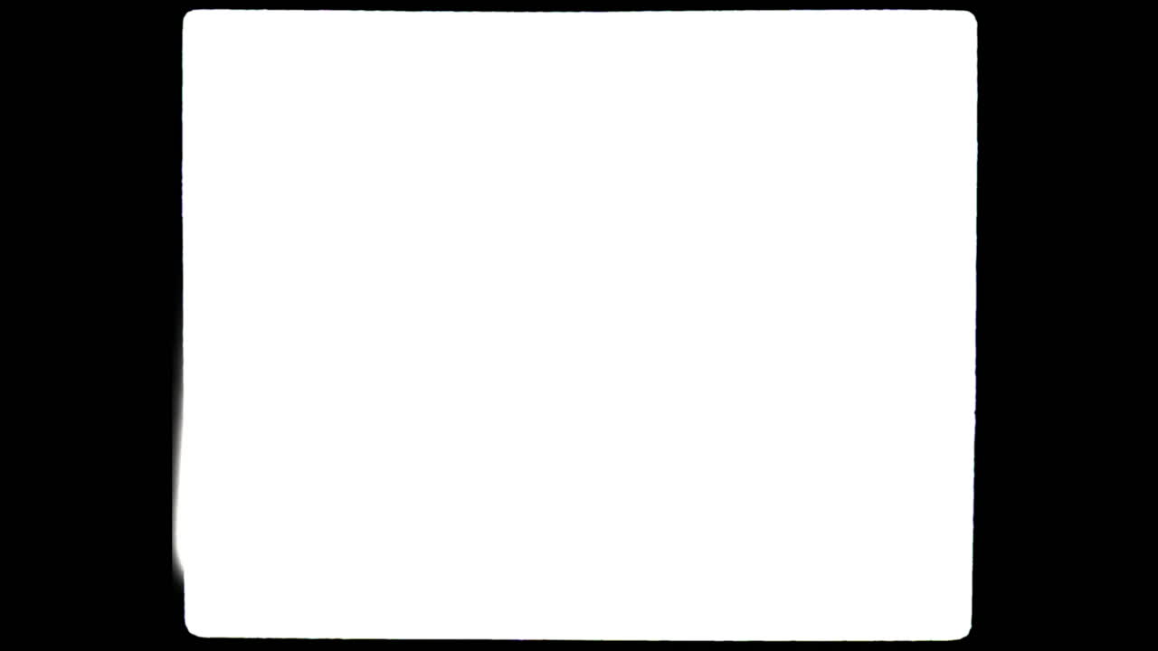 marco de película en blanco