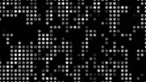 patrón de puntos abstractos