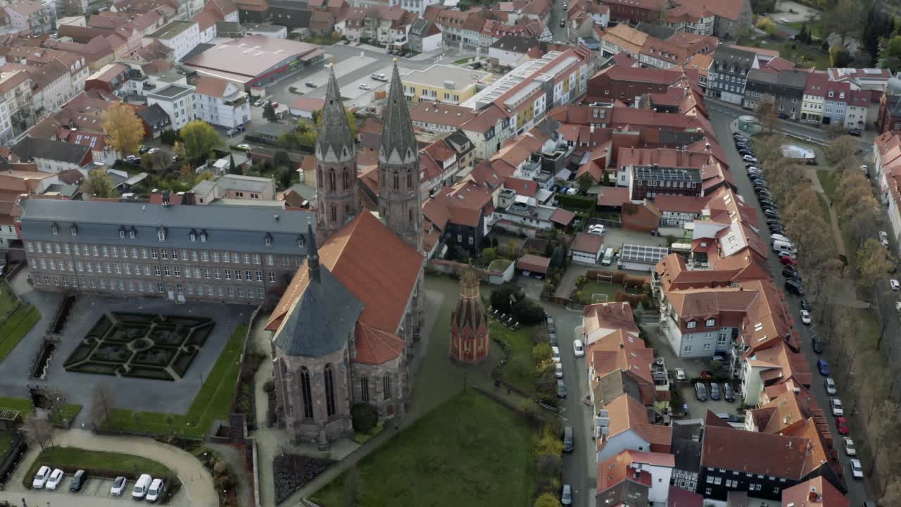Droneoptagelse af Heilbad Heiligenstadt