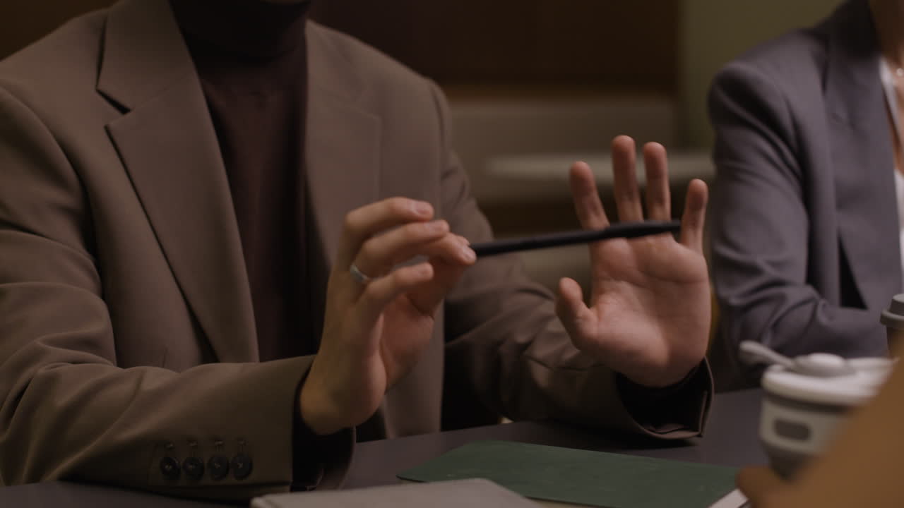 Business meeting with colleagues