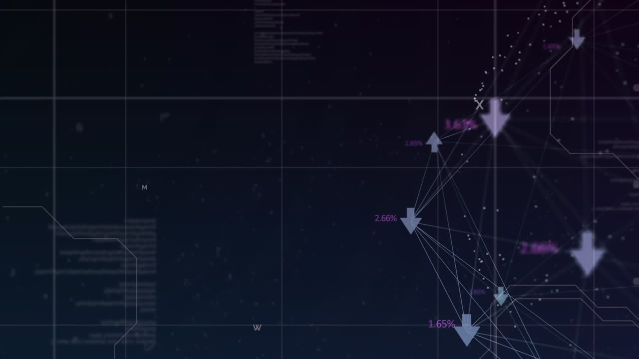 Globe of arrows against data processing