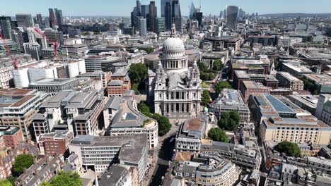 La-Catedral-De-San-Pablo-Y-El-Horizonte-De-Londres