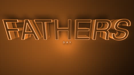 Monochrome-Fathers-Day-on-dark-orange-gradient