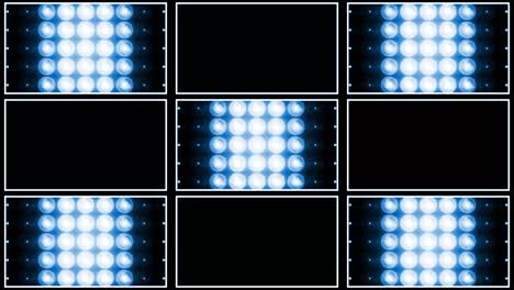 abstract light display pattern