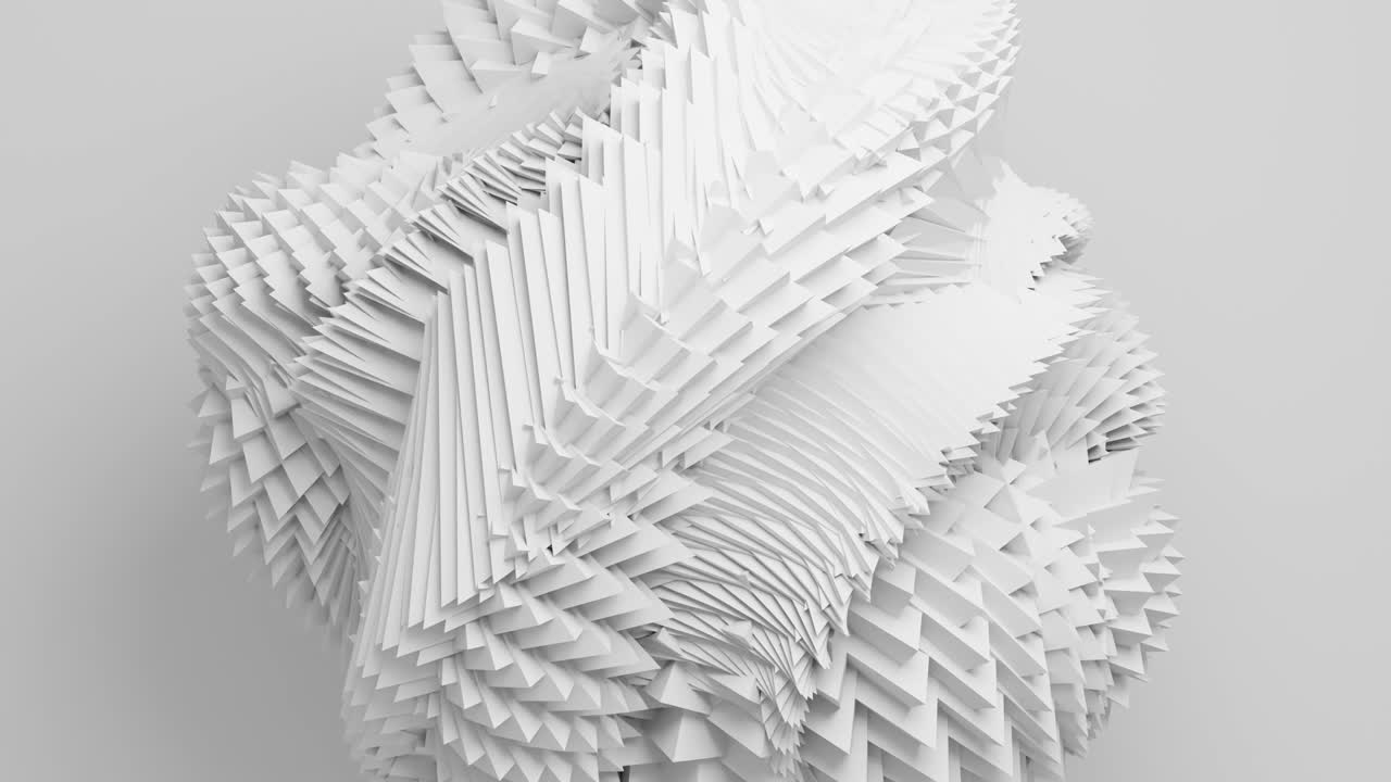 una estructura geométrica dinámica compleja