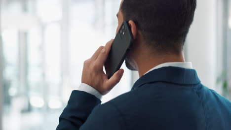 businessman on phone in office