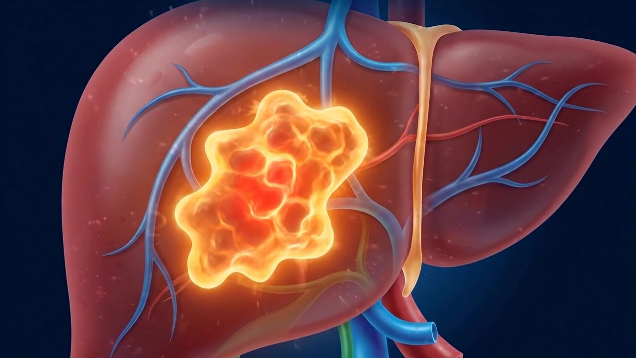 Medical visualization of human liver