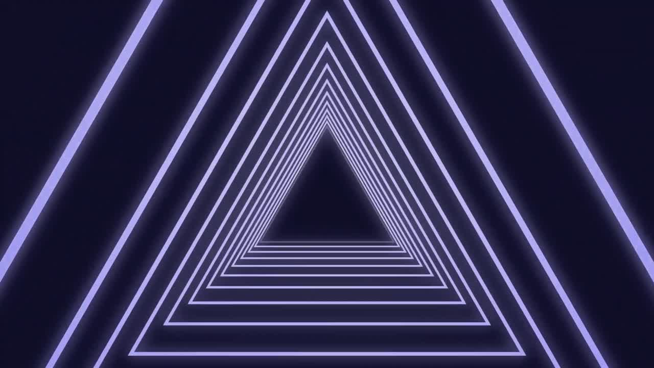 video generado digitalmente de líneas concéntricas