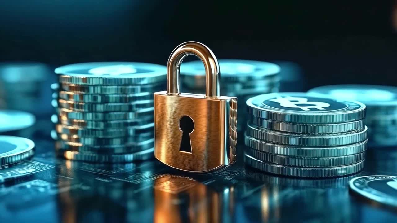 Cryptocurrency security concept