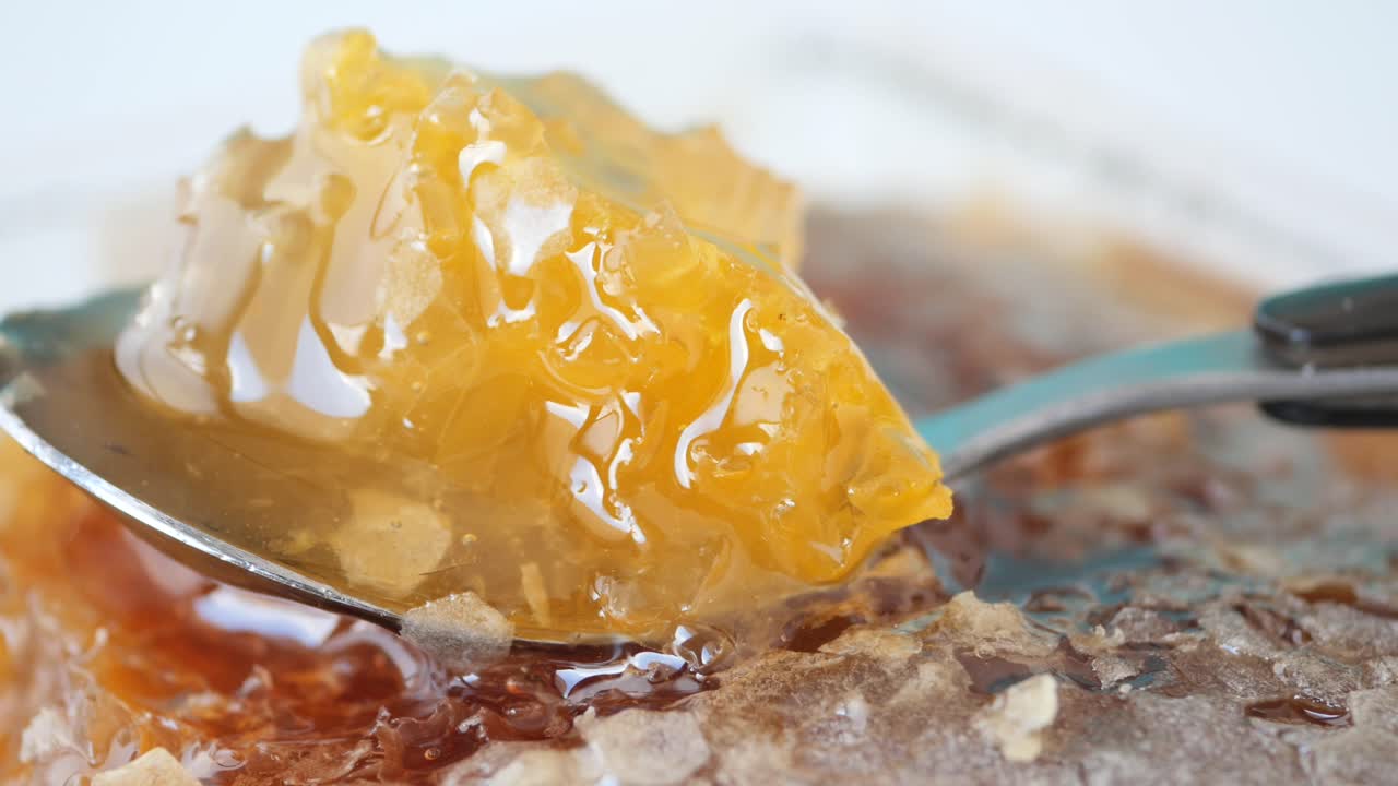 Honeycomb on a Spoon