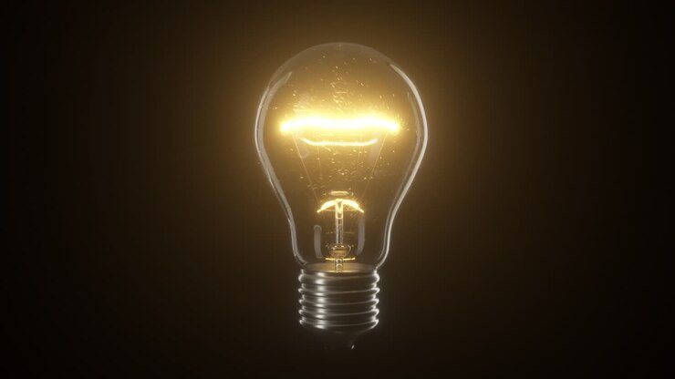 Illuminated Light Bulb