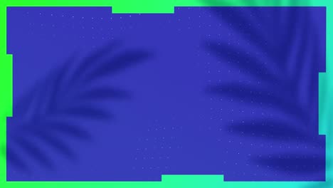 animación de formas geométricas en movimiento sobre fondo azul