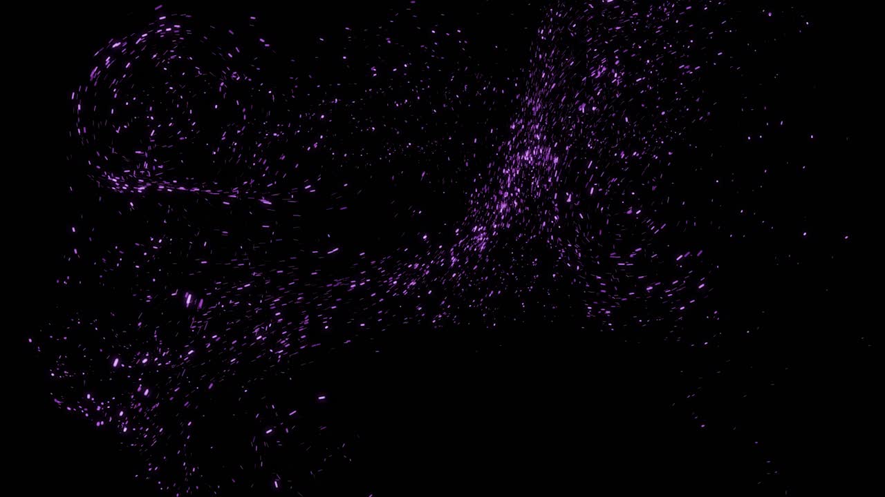 Purple Sparkles Abstract Background