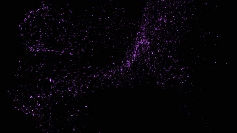 purple sparkles abstract background