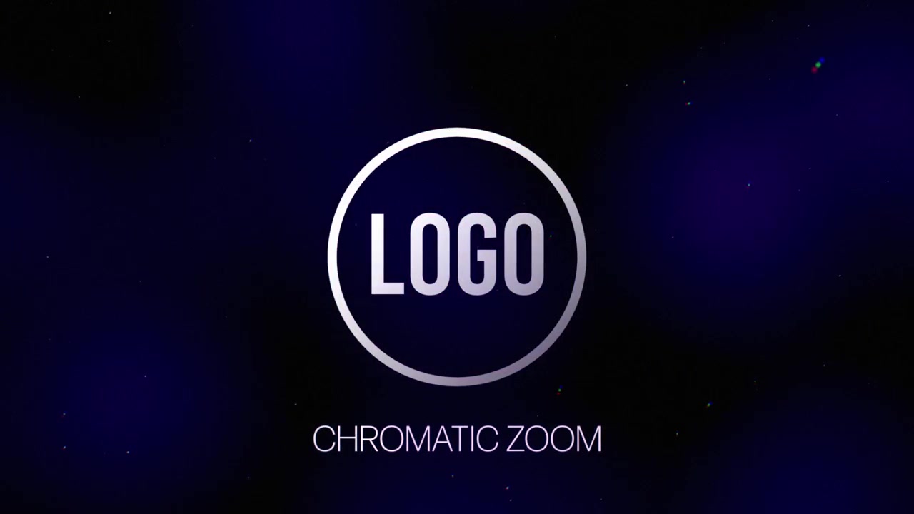 Chromatic Zoom Reveal is a cool & simple After Effects template with a dark mood and sophisticated futuristic style