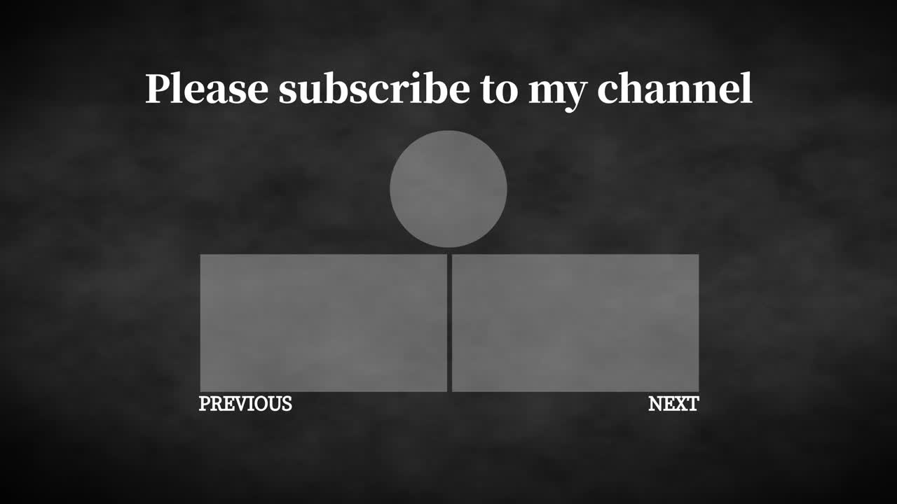 스모크 cg 엔드 카드 엔딩 스크린 모션 그래픽