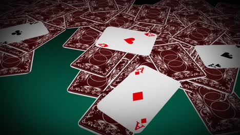 four poker aces