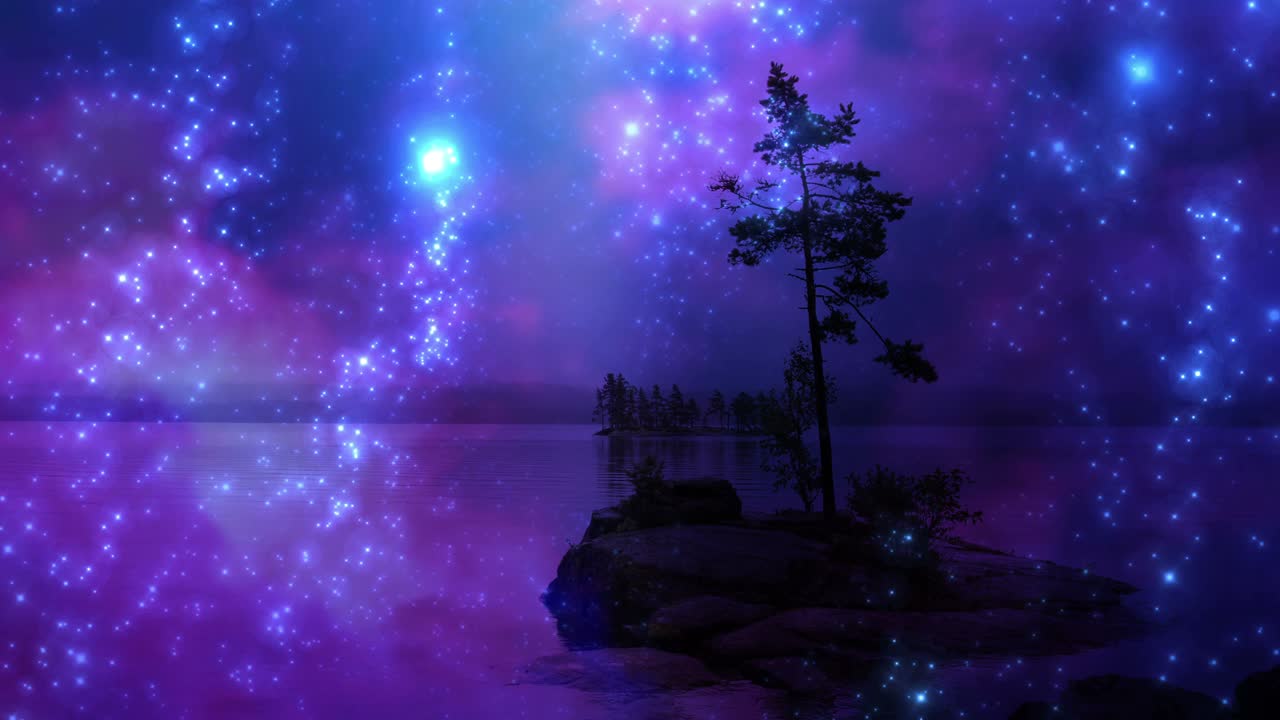 bucle de fondo de luz brillante abstracto