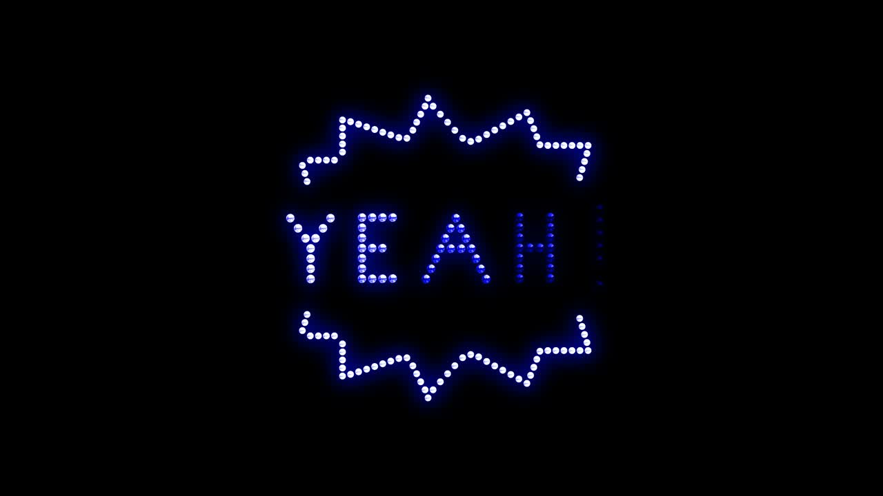 Logo Luminoso Yeah