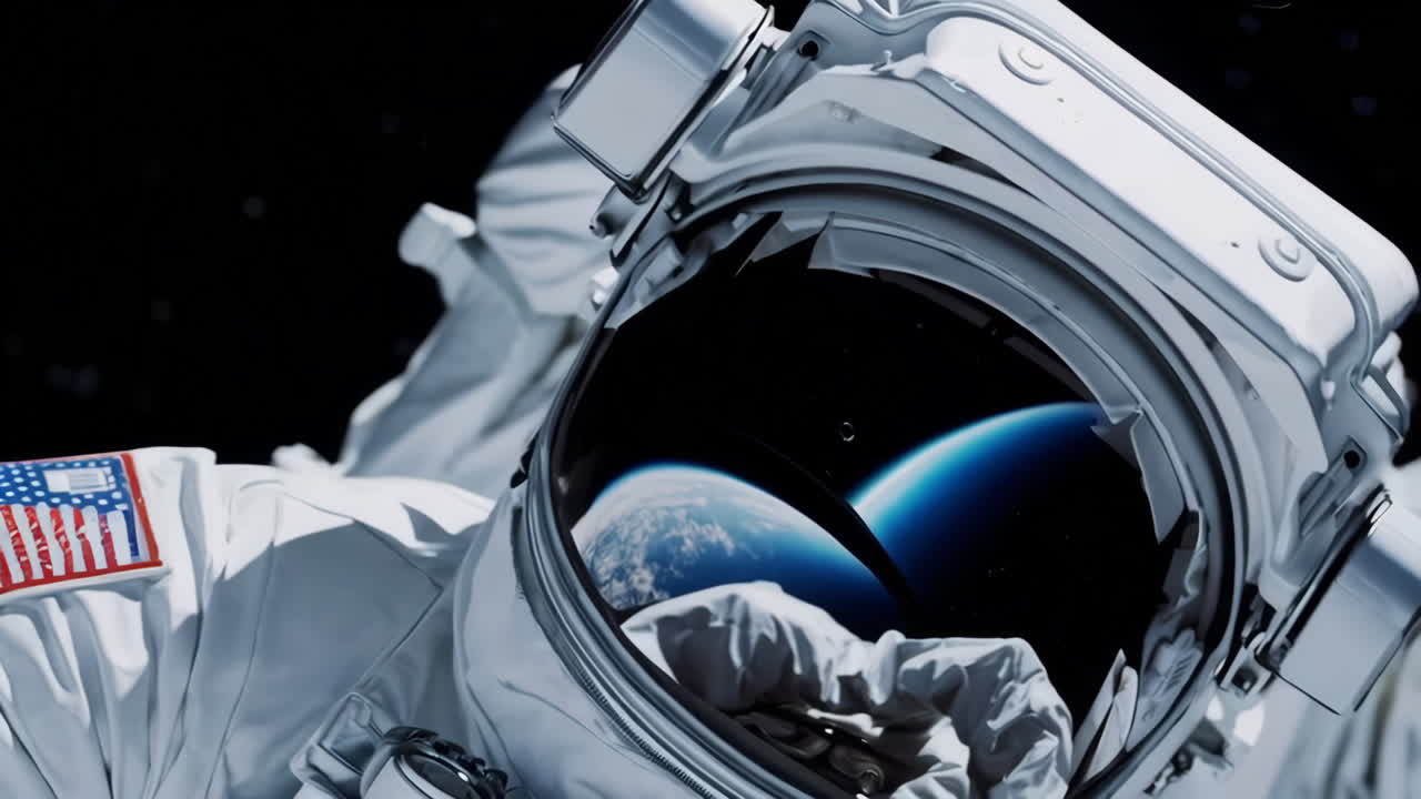 astronauta en el espacio