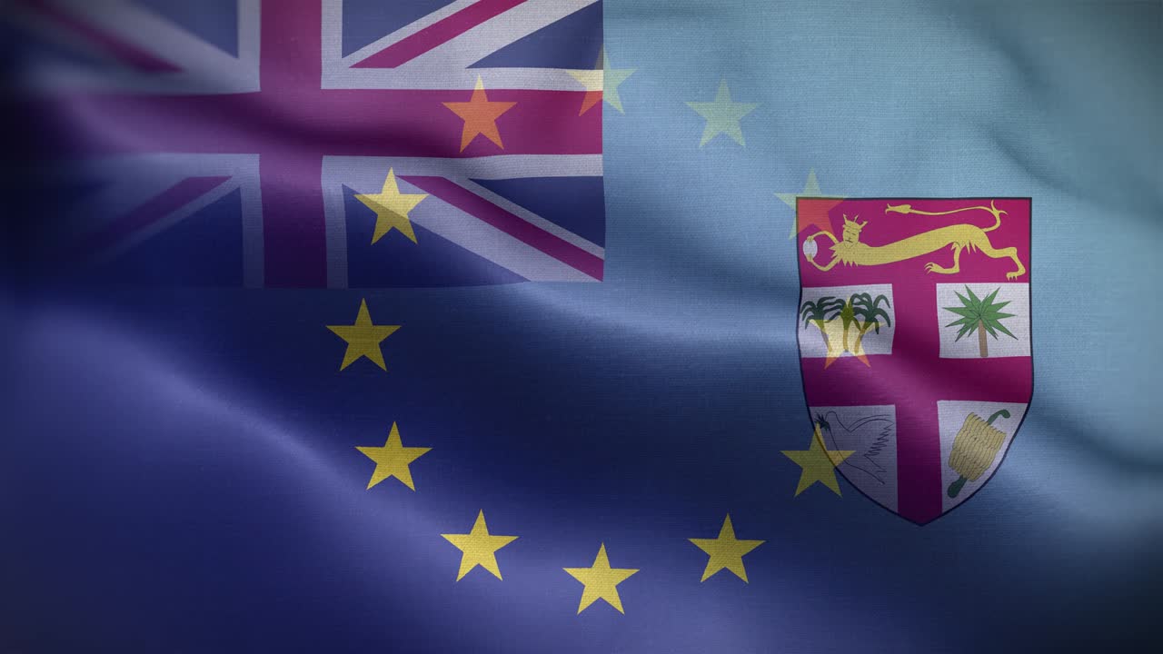 la bandera de la ue en fiji es de fondo 4k