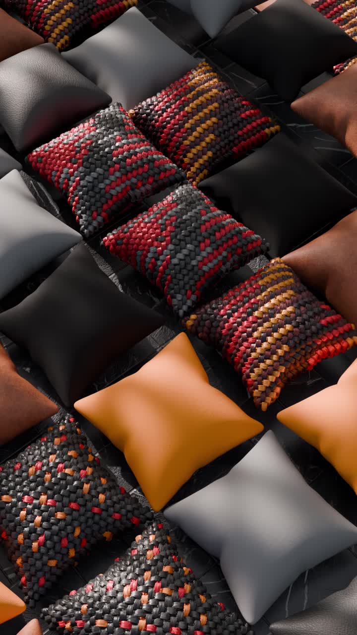 arreglo de almohadas abstracto