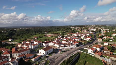 Fly-above-City-of-Aljubarrota-Portugal-02