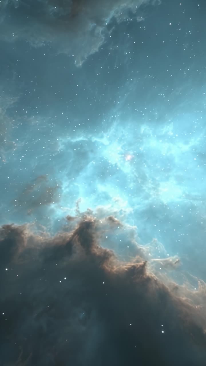 Captivating Cosmic Journey: A Stunning Visualization of Deep Space Showing Ethereal Nebula and Glimmering Stars in a Serene Celestial Landscape