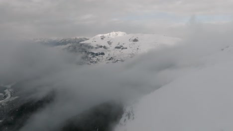 Schweiz:-Blick-Auf-Den-Berühmten-Alpinen-Skiort-Winter-Schweizer-Alpen,-Schnee-Auf-Berghängen