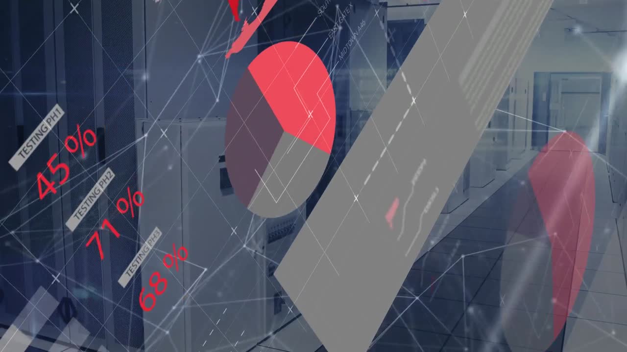 서버를 통해 금융 데이터 처리의 애니메이션