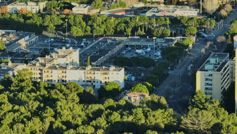 soaring sights: la mosson, montpellier's architectural and natural blend.