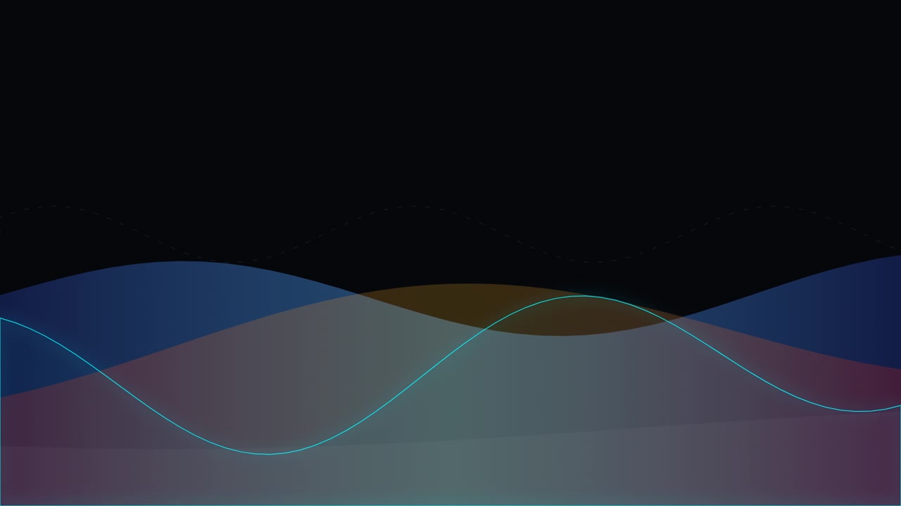 Fondo abstracto en movimiento con ondas degradadas fluidas
