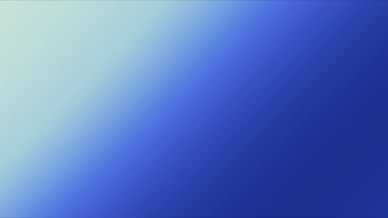 Abstracte bewegende achtergrond met vloeiende blauwe en lichtgroene gradiëntovergang