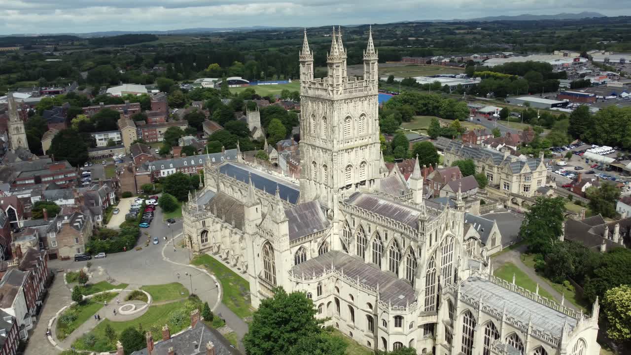 Aerial View of Gloucester Cathedral