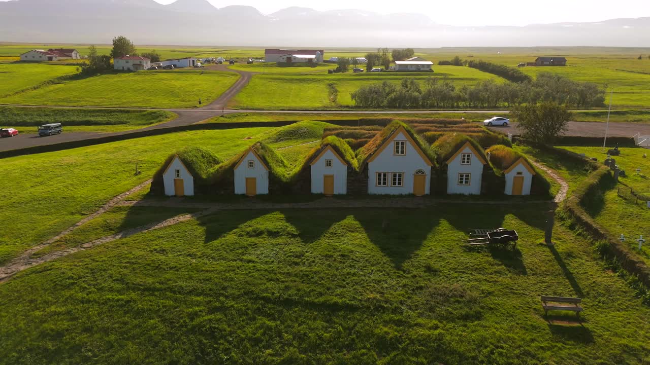 Witness the timeless allure of Skagafjörður, as our drone captures the essence of Viking life against Iceland’s majestic backdrop of mountains and rivers.