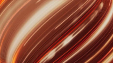 abstract visualization of the energy moving through cables of an orange color. animation. electric circuit fiber of bending wires, concept of the internet.