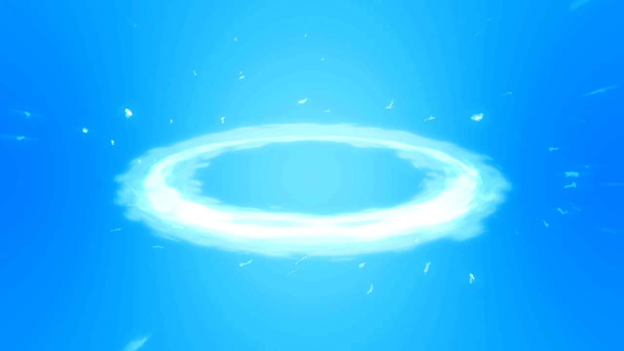 증기 구름 애니메이션, 만화 화이트 스모크 애니메이션, 안개 루프 배경