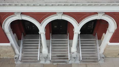 architectural details of a church building