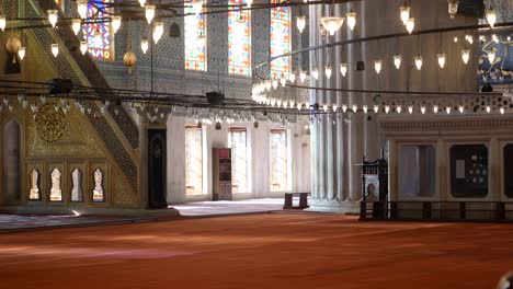 interior of a mosque