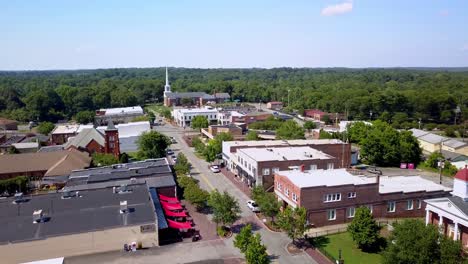 aerial mt holly nc, mt holly north carolina in 4k