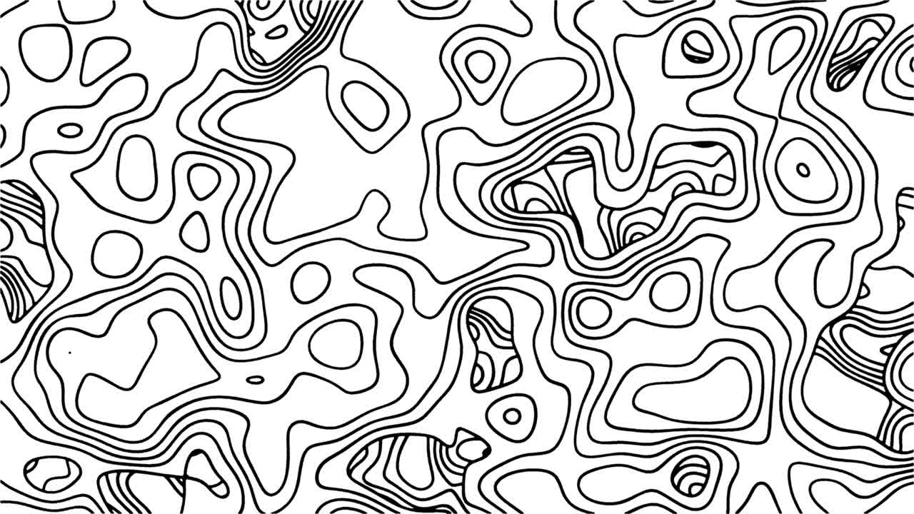 texturas planas psicodélicas animadas y coloridas