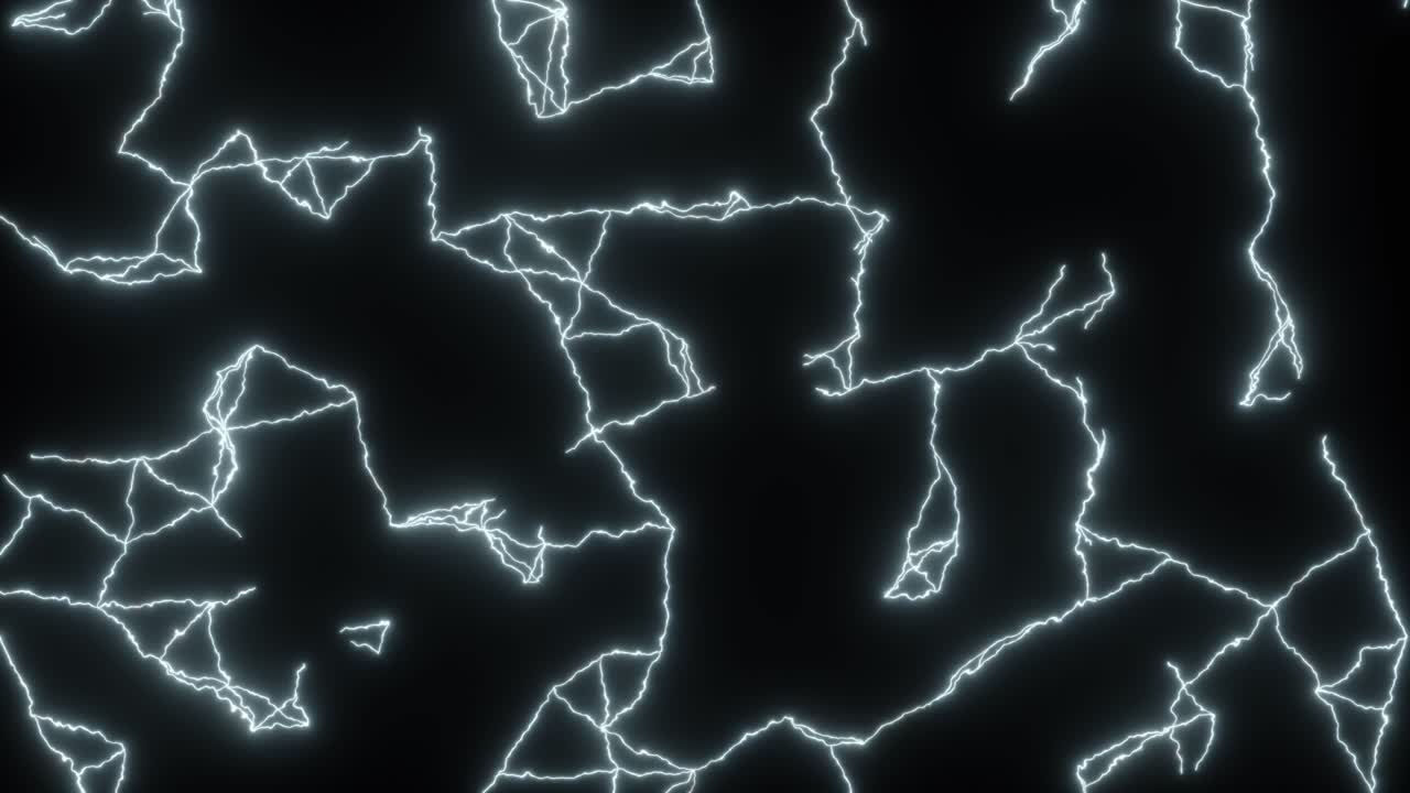 arcos eléctricos neón relámpago retro futuro vr voltaje brillo vector tron bucle 4k