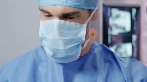 medical professionals working at a hospital